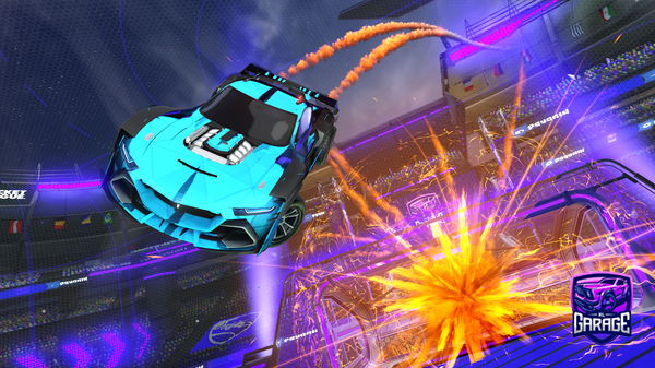 A Rocket League car design from CheeseManFunny7