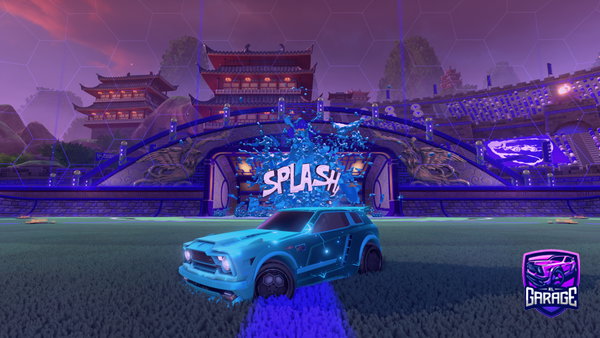 A Rocket League car design from Elinnnnnn