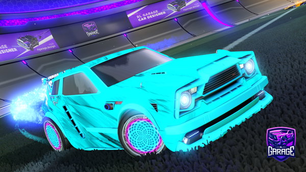 A Rocket League car design from Hayden_evans