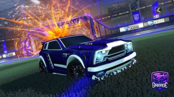 A Rocket League car design from midixs