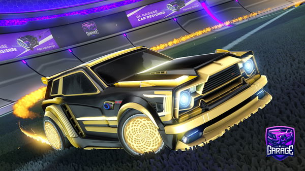 A Rocket League car design from Enrmmy