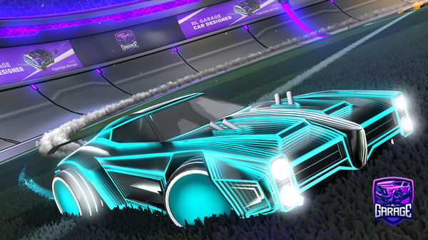 A Rocket League car design from Xialken