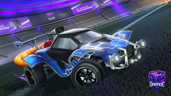 A Rocket League car design from thiagovargas