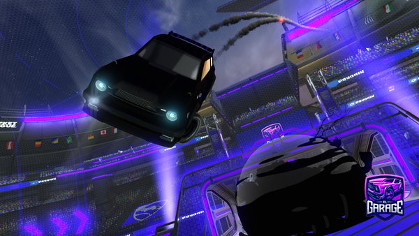 A Rocket League car design from SBDW6
