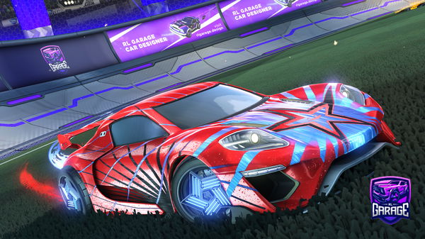 A Rocket League car design from Matima3305