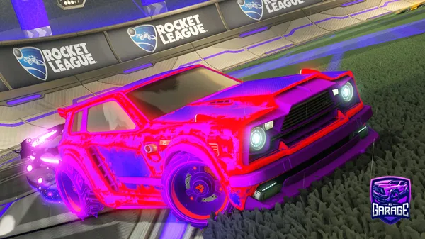 A Rocket League car design from Nebular_brownies