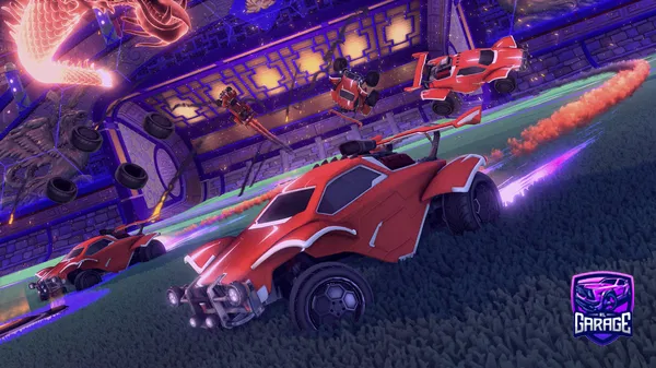 A Rocket League car design from tomsterbru