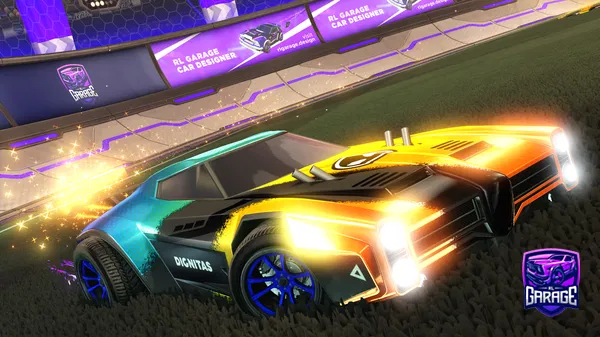 A Rocket League car design from PSP_Snoopr
