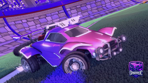 A Rocket League car design from Imnubking