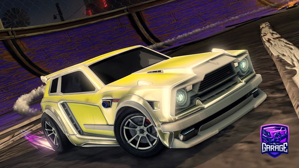 A Rocket League car design from xrimed