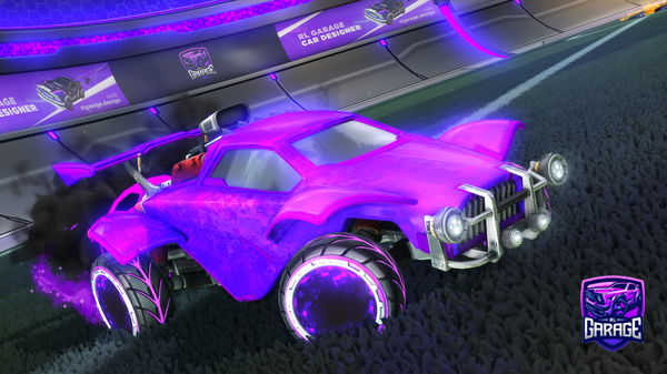 A Rocket League car design from Coconutnl