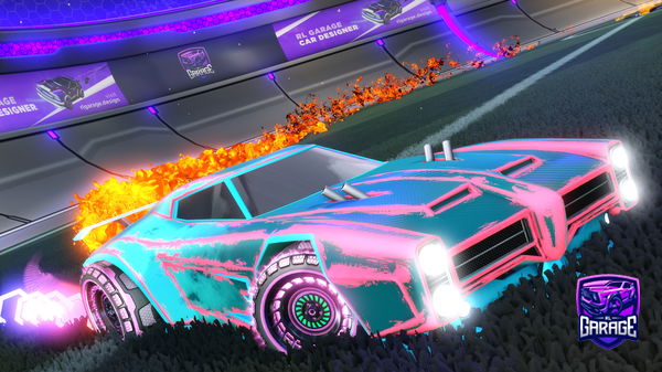 A Rocket League car design from ChuckNorris1583