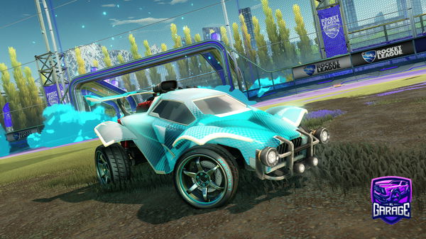 A Rocket League car design from Bolota123xD