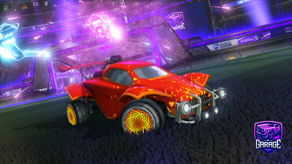 A Rocket League car design from Hayden_evans