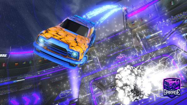 A Rocket League car design from Redreindeer11