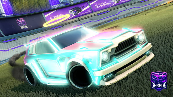 A Rocket League car design from xXFoxtecXx