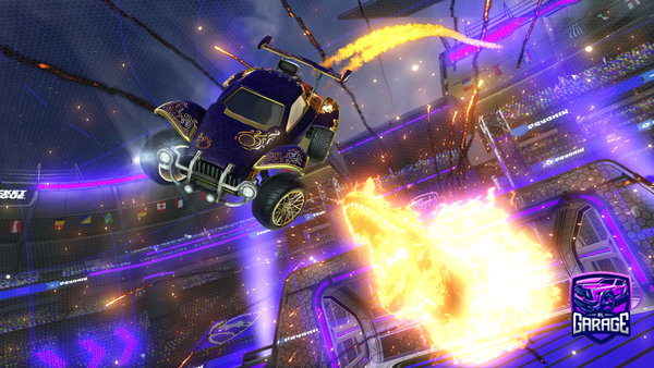 A Rocket League car design from Carbonator