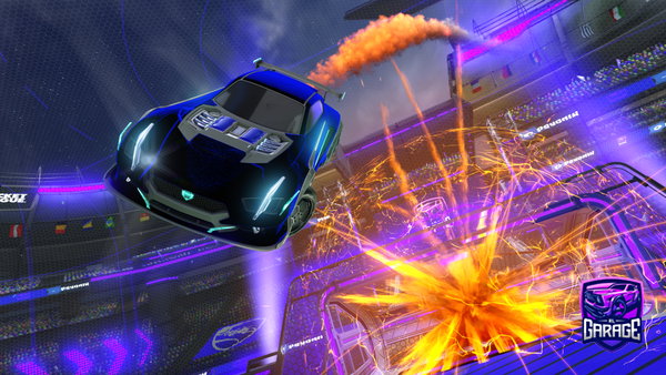 A Rocket League car design from Crashnin_Band