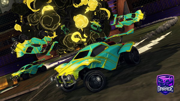 A Rocket League car design from refuise