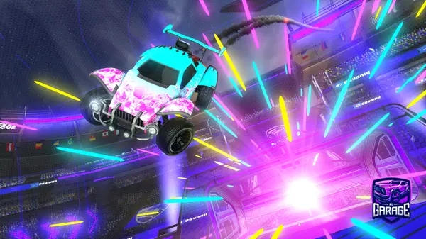 A Rocket League car design from jalesi