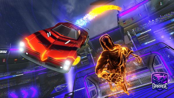 A Rocket League car design from MrPinkGuY