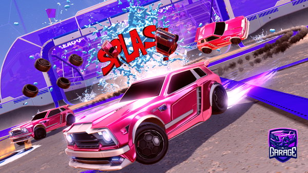A Rocket League car design from DirtCake