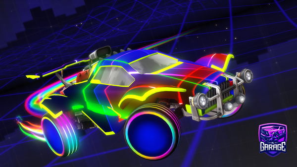 A Rocket League car design from anohre