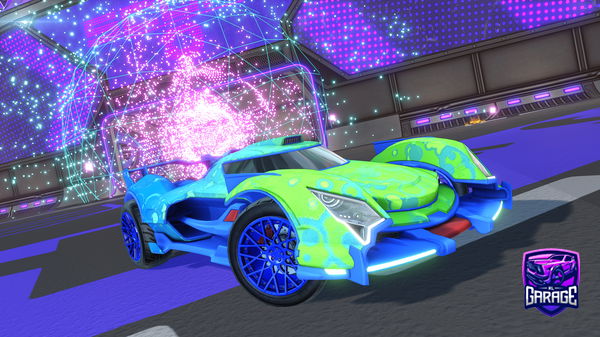 A Rocket League car design from mantrall