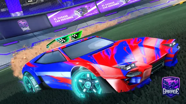 A Rocket League car design from Shooteo2313