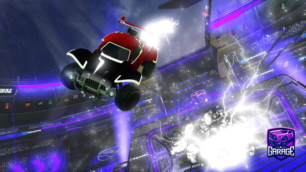 A Rocket League car design from fak3t0m