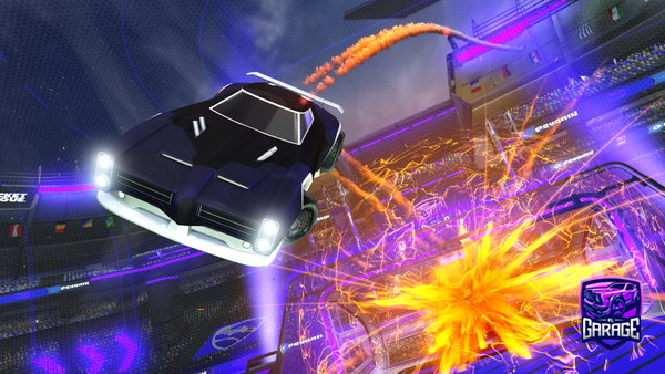 A Rocket League car design from fak3t0m