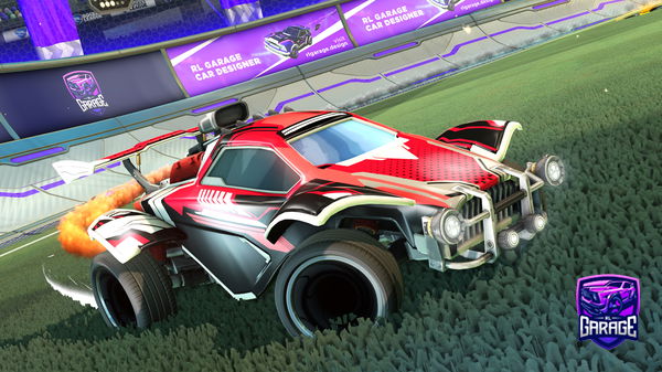 A Rocket League car design from wwwwwish