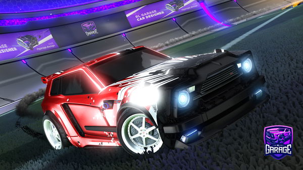 A Rocket League car design from Ryujin7kk