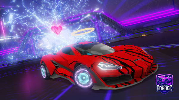 A Rocket League car design from Al3x_goat