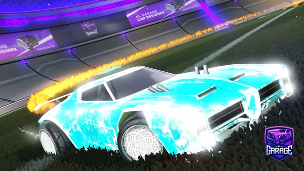 A Rocket League car design from EFFS_kotonoha