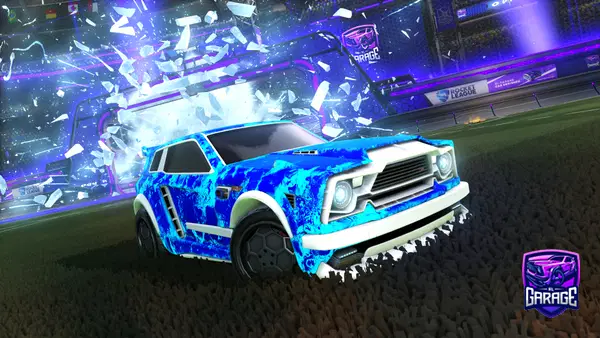 A Rocket League car design from ivopievo