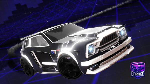 A Rocket League car design from mercurl