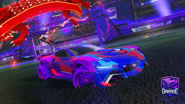 A Rocket League car design from XRageKageX