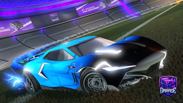A Rocket League car design from Isyyy