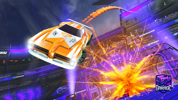 A Rocket League car design from cole_goat