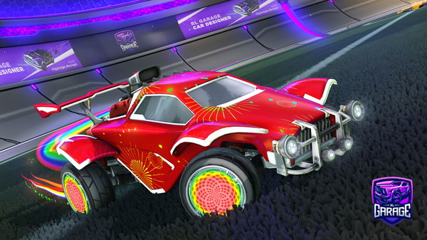 A Rocket League car design from xxlexx