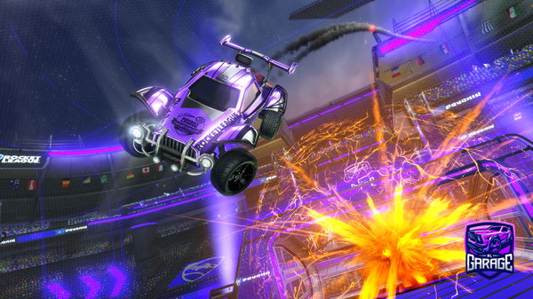 A Rocket League car design from Sammyderijder