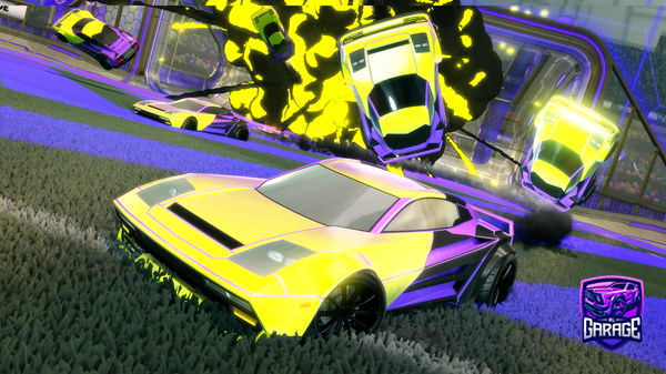 A Rocket League car design from AddE36ToRL