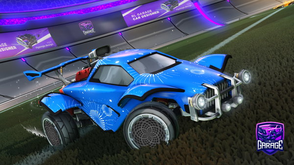 A Rocket League car design from ii_F7_