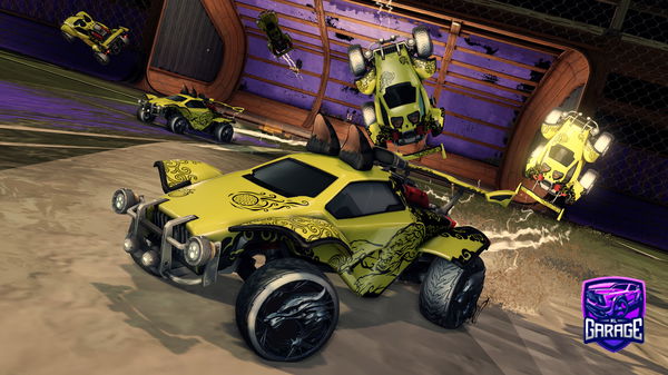 A Rocket League car design from StealSuol04