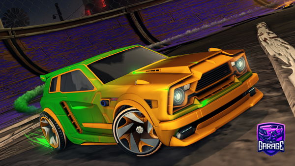 A Rocket League car design from ItzPhoenixAu