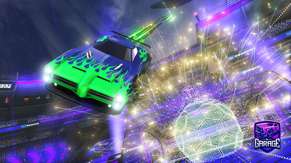 A Rocket League car design from ckubczak