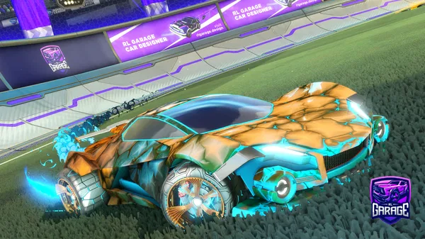 A Rocket League car design from DoggosGG