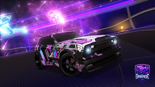 A Rocket League car design from Unpluggt