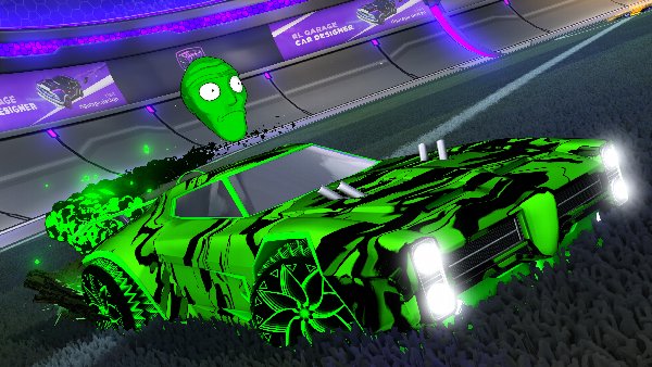 A Rocket League car design from Rodrimiguel08